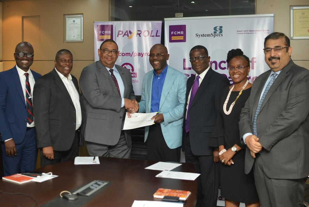 FCMB and SystemSpecs sign MoU, launch a payroll solution for SMEs