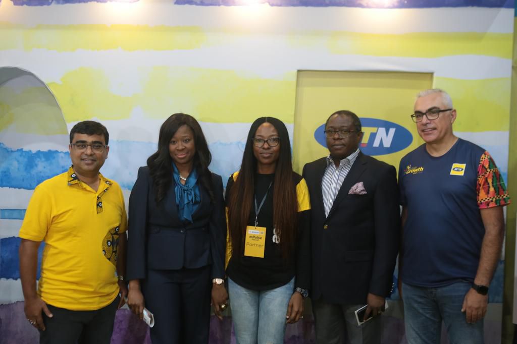 L-R: Chief Marketing and Strategy Officer, MTN Nigeria, Rahul De; Group Head, Consumer Banking, Access bank Plc., Adaeze Ume; Senior Manager, Youth and Teens Segment, MTN Nigeria, Omotayo George; Executive Director, Personal Banking, Access Bank Plc.; ...