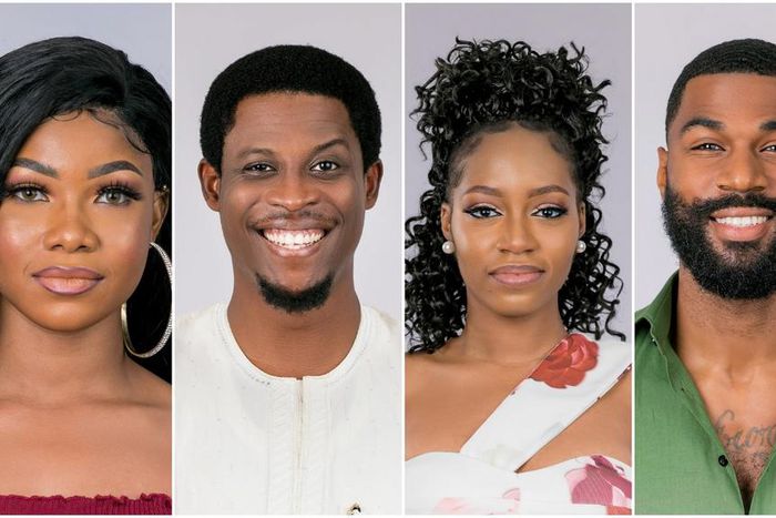 Tacha, Seyi, Khafi and Mike are up for possible eviction on Sunday, September 15, 2019. [Multichoice NG]