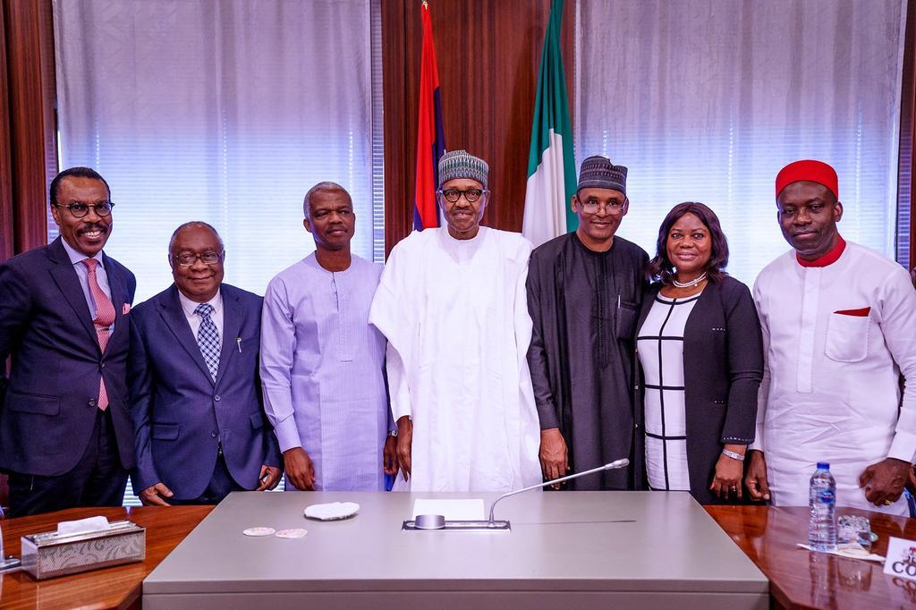President Muhammadu Buhari sets agenda for Economic Advisory Council after inaugural meeting [Twitter/@BashirAhmaad]