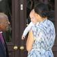 Old and young: The Archbishop and Archie