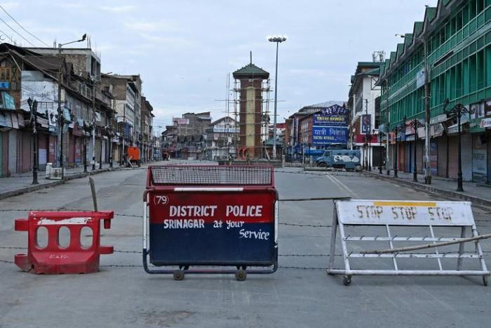 India snapped telecommunications and imposed a curfew in the part of Kashmir it controls on August 4