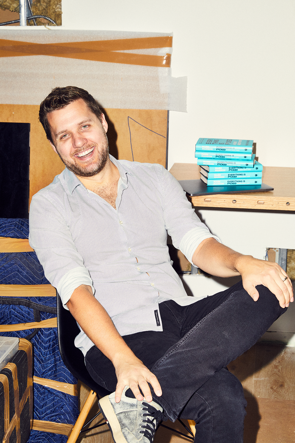 Author Mark Manson's Shady Past and Bright Future