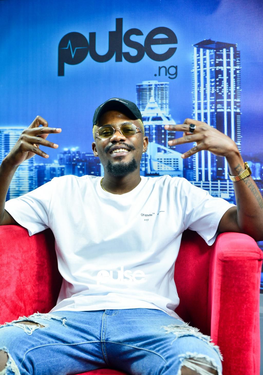 YCee visits Pulse and talks about 'YCeeVsZaheer,' Tinny Entertainment, ANBT and other issues. (Pulse Nigeria)