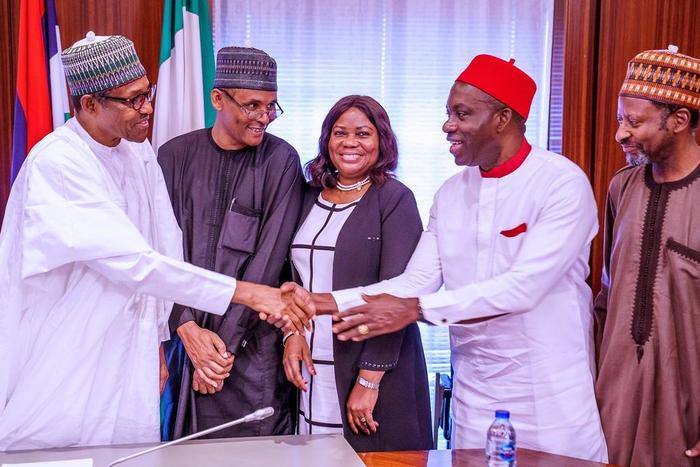 President Muhammadu Buhari sets agenda for Economic Advisory Council after inaugural meeting [Twitter/@BashirAhmaad]