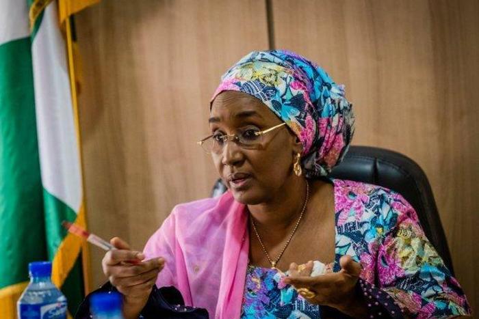 Hajiya Sadiya Umar Farouq, Minister of Humanitarian Affairs, Disaster Management and Social Development. [Vanguard]