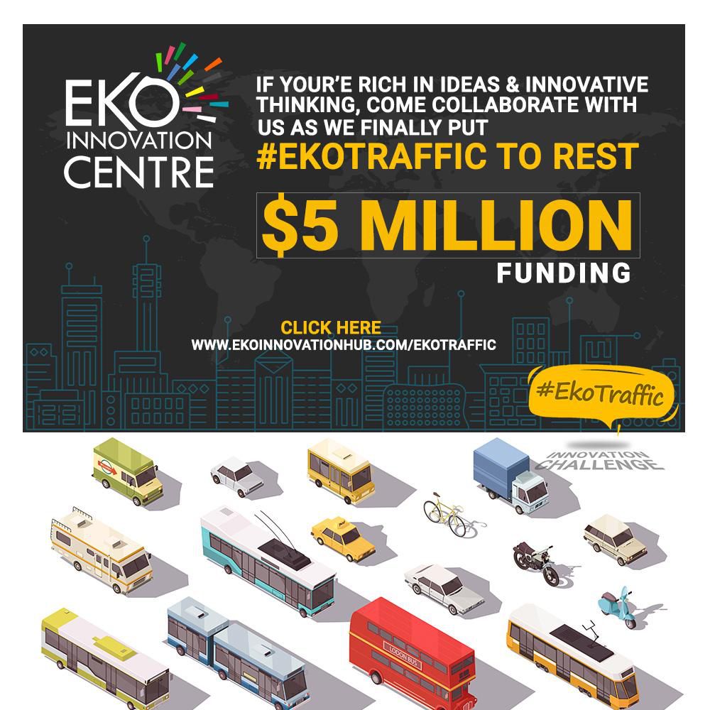 Eko Innovation Centre spends $5 million on fixing #Ekotraffic