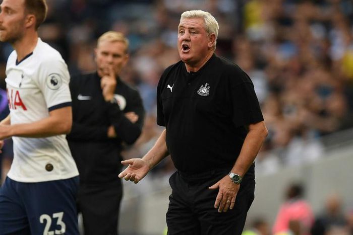 Steve Bruce got his first win as Newcastle manager with a shock success at Tottenham
