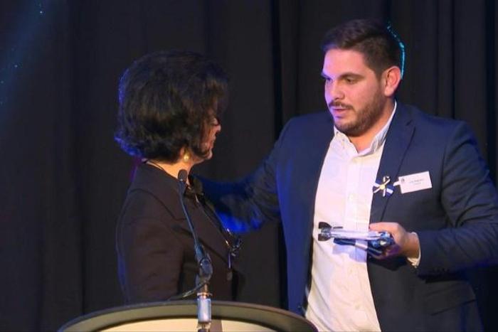 Nicaraguan journalist Luis Sequeira wins the prestigious Rory Peck Award, which honours freelance photo and video reporters, for his AFP coverage of recent violence that has gripped his homeland