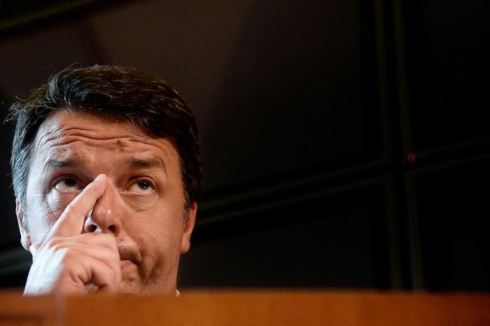 Matteo Renzi makes a humble but significant return to politics