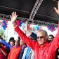 Navin Ramgoolam (C)
is one of the rivals running against the prime minister