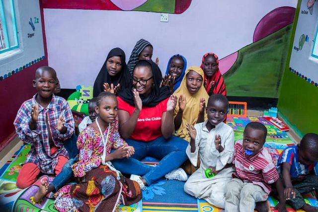 DJ Cuppy visits Maiduguri, seeks improved welfare and education for children [Save the Children]