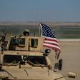 A US military vehicle near the Syrian border with Turkey in early September. President Donald Trump has ordered the nearly 1,000 US trooops in Northeastern Syria to leave the country.