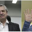Alberto Fernandez, candidate of the Frente de Todos (Front for All) party, (L) was the top vote-getter in Argentina's presidential primaries, dealing a major blow to President Mauricio Macri, who is running for re-election