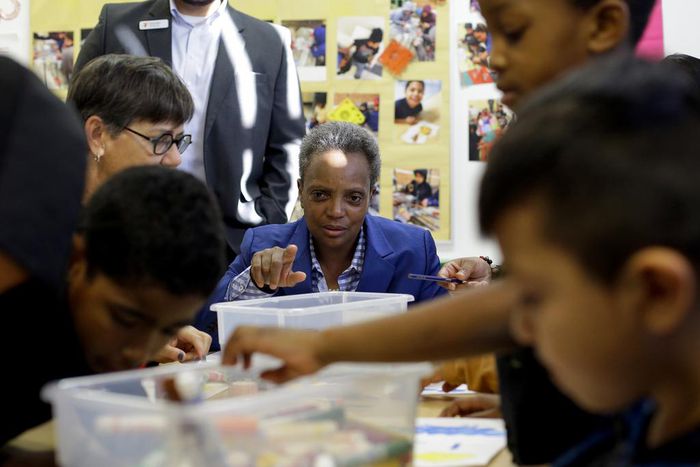 Teachers' Strike Tests Chicago Mayor on the Issues She Ran On