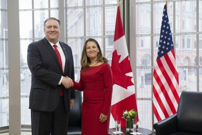 Canada's top diplomat is heading to Cuba to press Venezuela's top ally, Havana, to stop propping up President Nicolas Maduro's regime