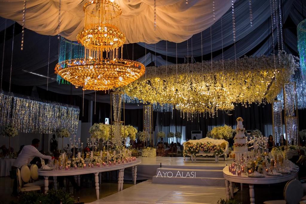 Stunning photos from nightlife king, Temidayo L. Kafaru (Lascatter's) top colourful wedding