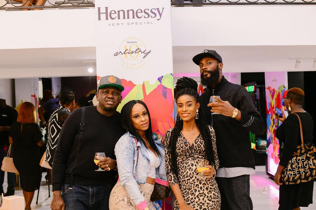 The unveil of the Hennessy Artistry 10th limited edition bottle with Carafe by Osa Seven