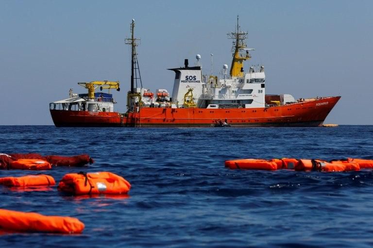 France came under fire last month for not offering to take in the Aquarius rescue ship carrying 630 people after Italy and Malta refused to allow it to dock
