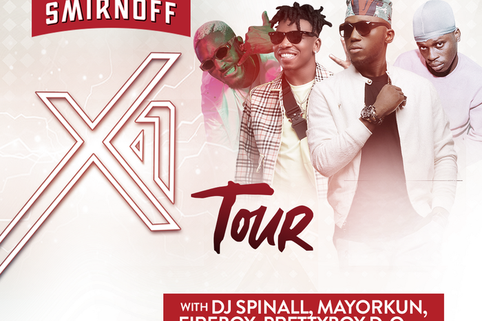 The Smirnoff X1 Tour is coming for you