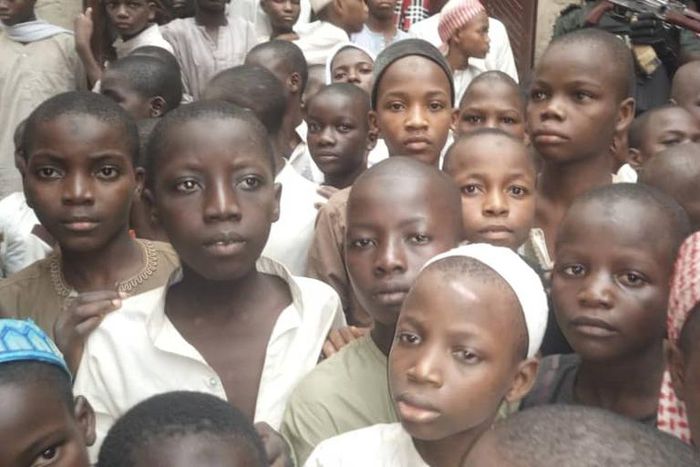 The hostages were chained and prevented from leaving the centre in Kaduna [TVC]