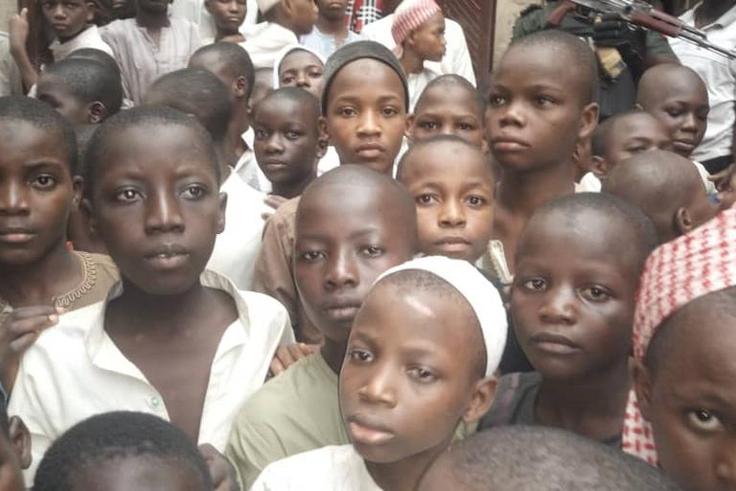 The hostages were chained and prevented from leaving the centre in Kaduna [TVC]