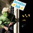 One protester was dressed as the Incredible Hulk -- a reference to an analogy made by Johnson between the comic book character and Britain as it prepares to leave the EU