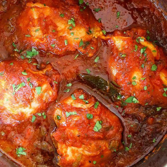 chicken cacciatore