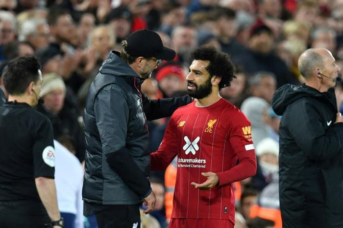 Liverpool forward Mohamed Salah scored the winning goal against Tottenham from the penalty spot