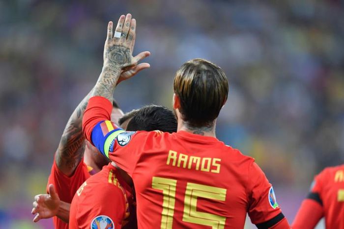 Seegio Ramos is ensured a place in Spanish football history after winning a World Cup and two European Championships