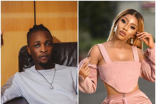 Laycon and Mercy Eke (Instagram)