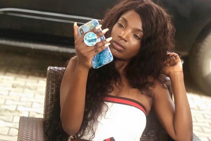 Annie Idibia recently shared a photo of herself wearing a bikini and social media hasn't been able to keep calm.[Instagram/AnnieIdibia]