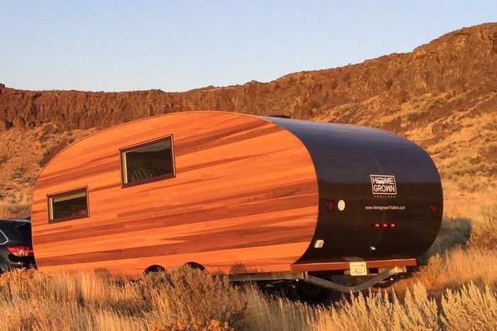 Hit the Road With This Sleek Solar-Powered Trailer
