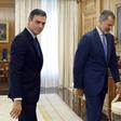 Spanish acting Prime Minister Pedro Sanchez (L) met with King Felipe VI of Spain (R) who concluded there was no candidate with enough support to form a government