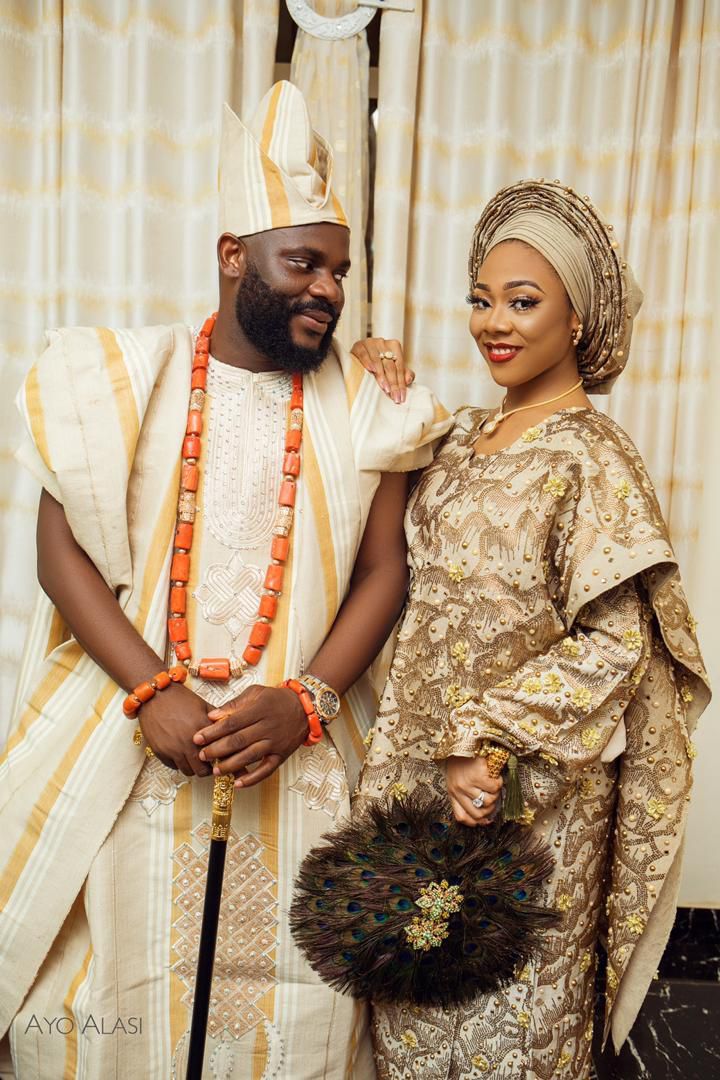 Stunning photos from nightlife king, Temidayo L. Kafaru (Lascatter's) top colourful wedding