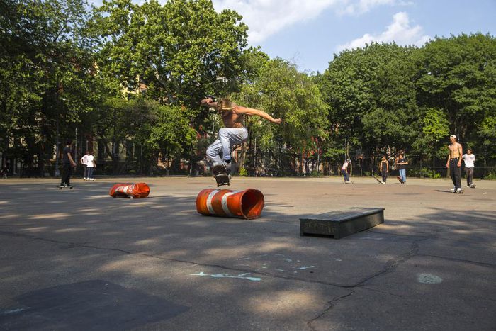 Pave Our Paradise With Fake Grass? Skateboarders Say No Way.