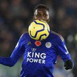 Nigeria midfielder Wilfred Ndidi controls the ball while helping Leicester City defeat Arsenal at the weekend