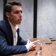 US Republican Senator from Missouri Josh Hawley takes questions from the media in Hong Kong, where he warned the territory was slding towards becoming a police state