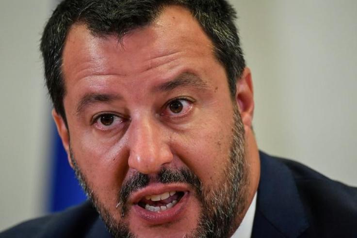 Opinion polls put Interior Minister Matteo Salvini's League Party ahead