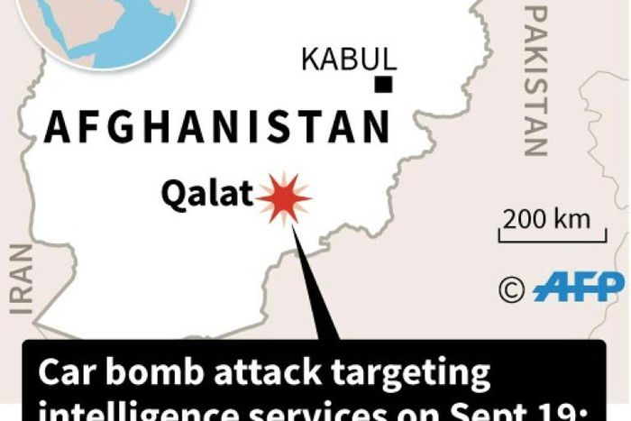 The blast in Qalat was just the latest in a string of deadly Taliban bombings across Afghanistan this week