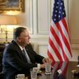 Pompeo shrugged off a demonstration in Athens as well as all talk of Ukraine as he met with Greek Prime Minister Kyriakos Mitsotakis to wind up a four-nation tour of Europe