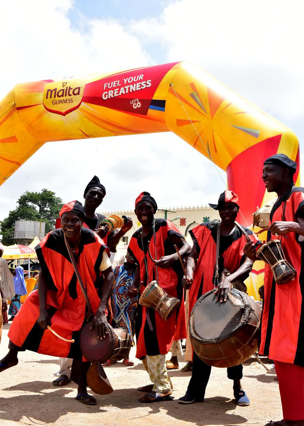 Malta Guinness lights up the Durbar festival at Zazzau Emirate. (Malta Guinness)
