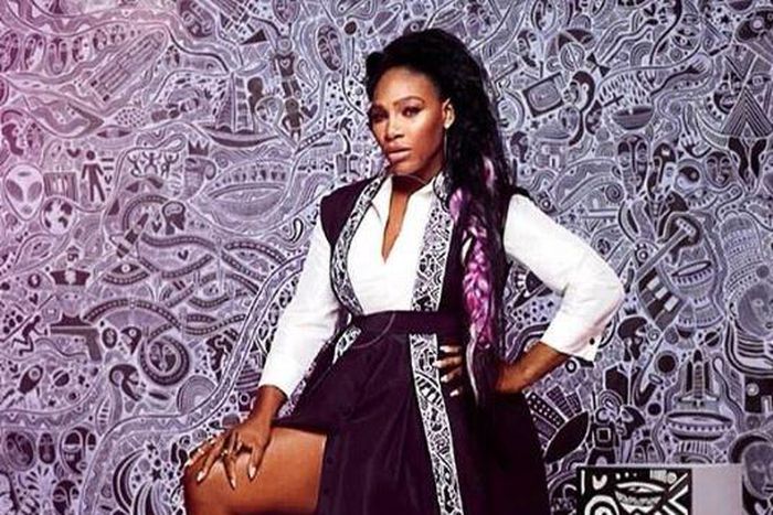 Serena Williams stuns in a kimono by Nigerian designer Jane Michael Ekanem [Credit: Instagram/ Jane Michael Collection]