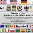 The website of "Welcome to Video," the leading underground vendor of child pornography, has been seized by law enforcement as part of an international investigation that has reaped 337 arrests around the world