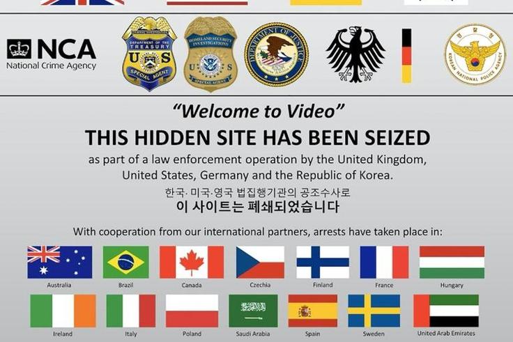 The website of "Welcome to Video," the leading underground vendor of child pornography, has been seized by law enforcement as part of an international investigation that has reaped 337 arrests around the world