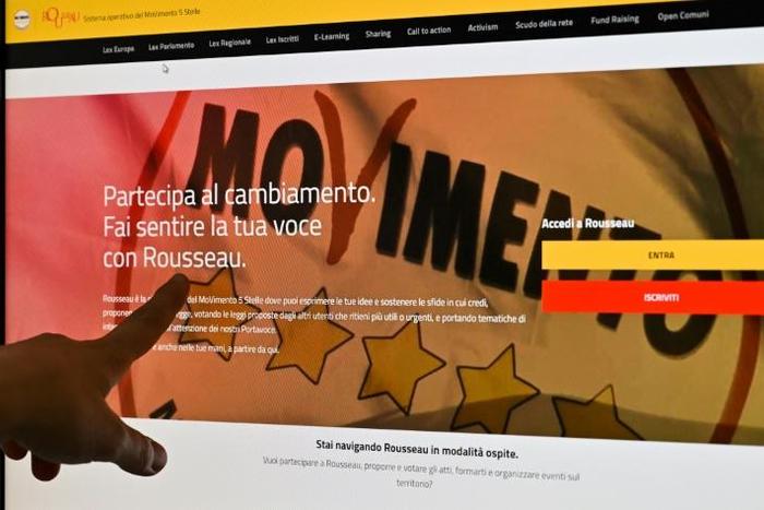 Members of Italy's Five Star Movement get to vote on whether it should enter the new coalition on the party's online platform