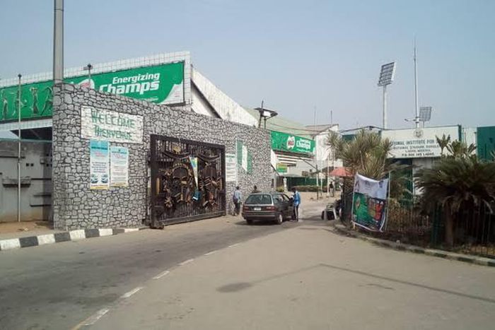 Entrance to the National Stadium, Surulere Lagos (HallaNaija Blog)
