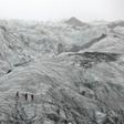 The Solheimajokull glacier has shrunk by an average of 40 metres per year in the past decade