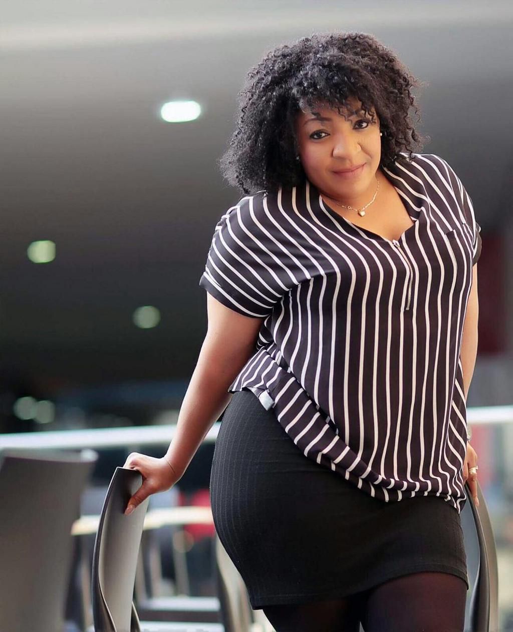 Rita Nzelu is 'Tina' and plays a prostitute that saved Andy Okeke in the hit film, 'Living in Bondage'. [Instagram/officialritanzelu]