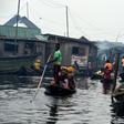 Several hundred thousand people live in Makoko -- a floating slum that officially does not exist